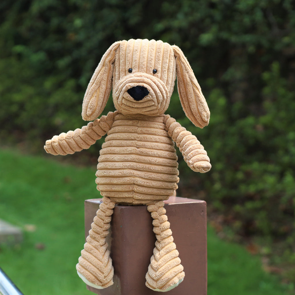 Corduroy plush dog ((35cm)
